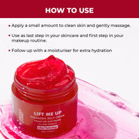 Conscious Chemist® Collagen Jelly Face Cream 50g | Niacinamide & Hydrolyzed Collagen | Powered by 6 peptides & Liftox™ technology | Sagging, Fine lines & Dullness | Anti-Aging Moisturizer | All Skin Types