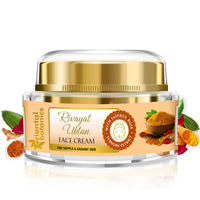 Oriental Botanics Rivayat Ubtan Face Cream, 50 g | Infused with Traditional Ubtan Ingredients for Naturally Glowing & Nourished Skin | No Parabens & Sulphates | Cruelty Free & Vegan