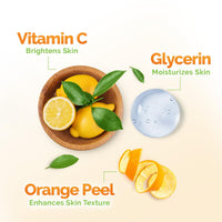 Mamaearth Vitamin C Moisturizing Body Wash with Vitamin C & Refreshing Lemon Scent for Skin Illumination- 275ml | Deeply Cleanses | Intensely Moisturizes | Long-Lasting Fragrance | Radiant Glow | All Skin Types (Pack of 2)