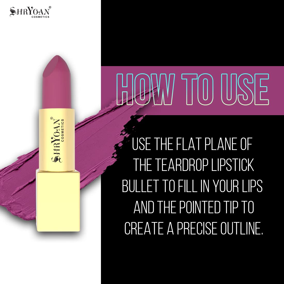 Shryoan Soft Touch Lipstick | Long Lasting, Soft Texture, Glossy Finish with Easy Glide & Waterproof and Smudge Proof Lipstick (3.8g) Shade 07