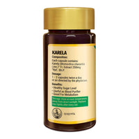 Zandu Karela (Bitter Melon) - 60 Veg Capsules, Helps for Healthy Sugar Levels, Boosting Metabolism & Known for Blood Purification