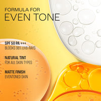 Lakmé Sun Expert Tinted Sunscreen 50 SPF PA+++, Natural Tone, With Cucumber, Lightweight, Ultra Matte Finish, Blocks Upto 97% Harmful Sunrays, 100 ml