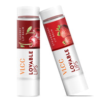 VLCC Roll On Lip Balm - Strawberry + Cherry - 4.5g + 4.5g | | SPF Protection | Infused with Jojoba Oil, Shea Butter, and Vitamin E for Soft, Nourished Lips