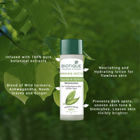 Biotique Bio Morning Nectar Moisturizer Lotion For All Skin Types, 120Ml (Pack Of 2)