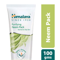 Himalaya Herbals Purifying Neem Face Wash, 200ml & Herbals Purifying Neem Pack, 100g Combo