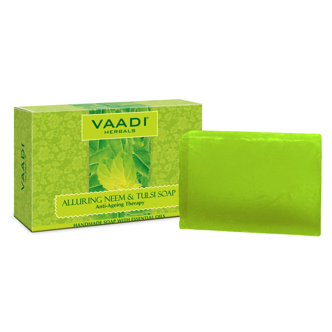 Vaadi Herbals Assorted Luxurious Handmade Herbal Soaps, 75g (Pack of 12)