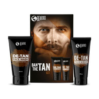 Beardo Ban the Tan Kit | Grooming kit for men | Detan Facewash for men with Coffee extracts & Vitamin E| Detan Face Scrub for Men | Gift Hamper | Gift for husband | Gift for boyfriend