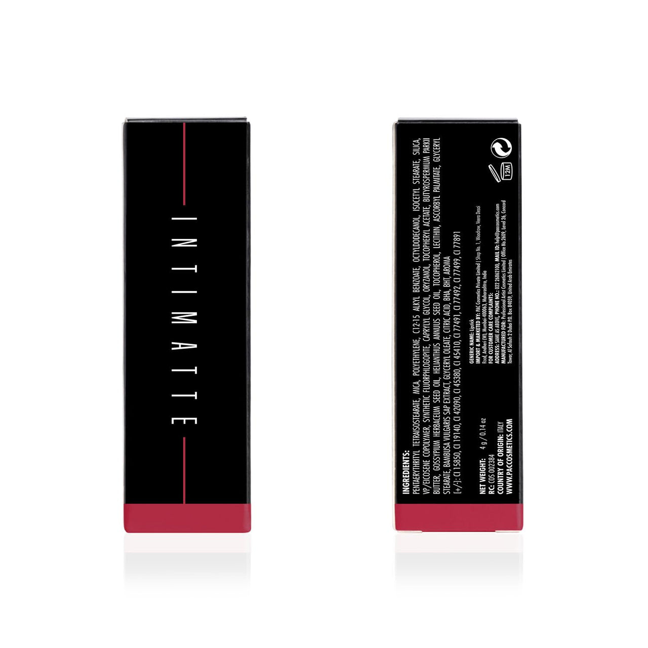 PAC Intimatte Lipstick (Pinky Promise)