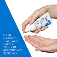 CeraVe PM Facial Moisturizing Lotion For Normal To Dry Skin (52ml) - Formulated With 3 Essential Ceramides, Niacinamide And Hyaluronic Acid | Ultra Lightweight Night Cream