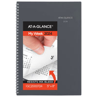 AT-A-GLANCE 2024 Weekly & Monthly Planner, DayMinder, 5