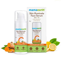 Mamaearth Skin Illuminate Vitamin C Face Serum For Glowing & Radiant Skin With High Potency Vitamin C & Turmeric For Unisex, 30g