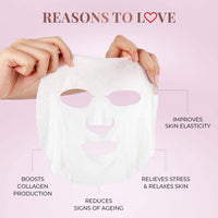 Just Herbs Sheet Mask Glowing Skin Serum Masks & Sheet Mask Glowing Skin Serum Masks Combo, Pack Of 1