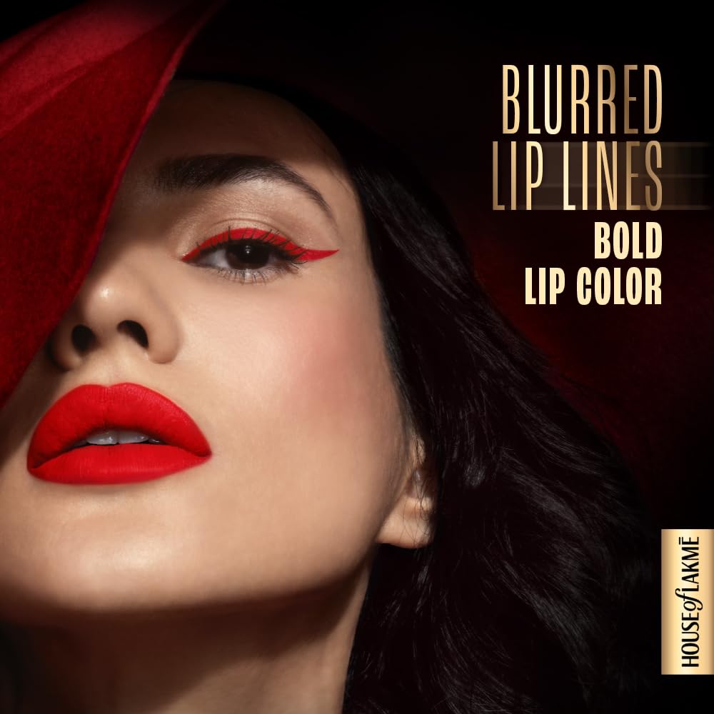 Lakmé Absolute Beyond Matte Lipstick, Velvety matte finish, blurs lip lines, lightweight & longlasting, lipstick, Nude Nectar