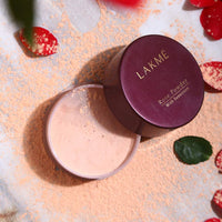 Lakmé Rose Loose Face Powder, Matte Finish & Poreless Look, Oil Control & Sun Protection For Long Hours, Suitable for oily skin, Soft Pink, 40g (Pack of 2)