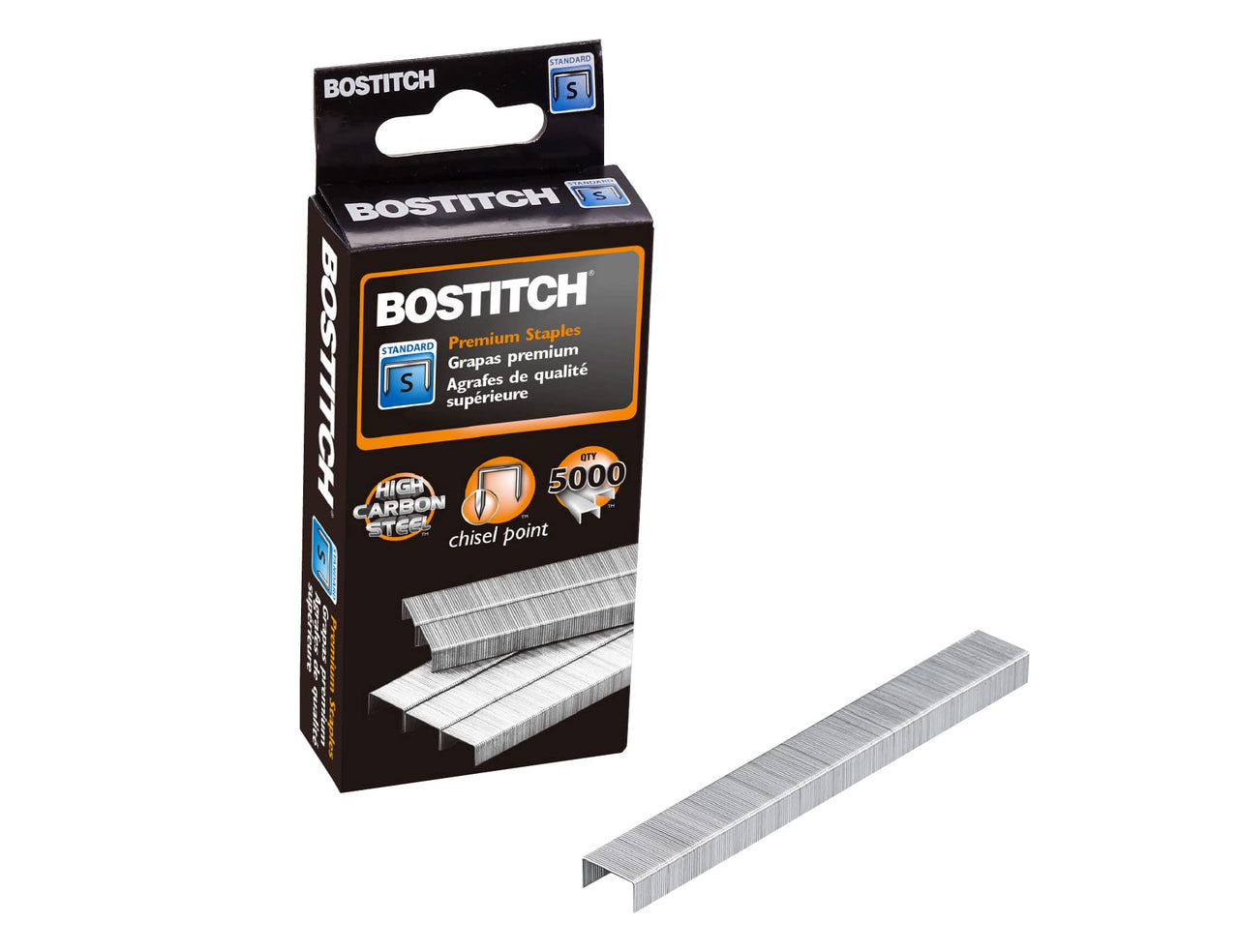 Bostitch Office SBS1914CP Standard Staples, 1/4" Leg Length