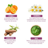 Khadi Mauri Herbal Vitamin C Face Wash With Powerful Cleanser, Brightens Complexion, Boosts Skin Tone, 210 Ml