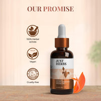 Just Herbs - Kimsukadi Facial Oil | Face Oil for Glowing Skin & Skin Whitening | Suitable for Both Dry & Oily Skin | Face Oil for Acne Prone Skin | Oil for Face Massage | Herbal and Organic Face Oil | 30 ml