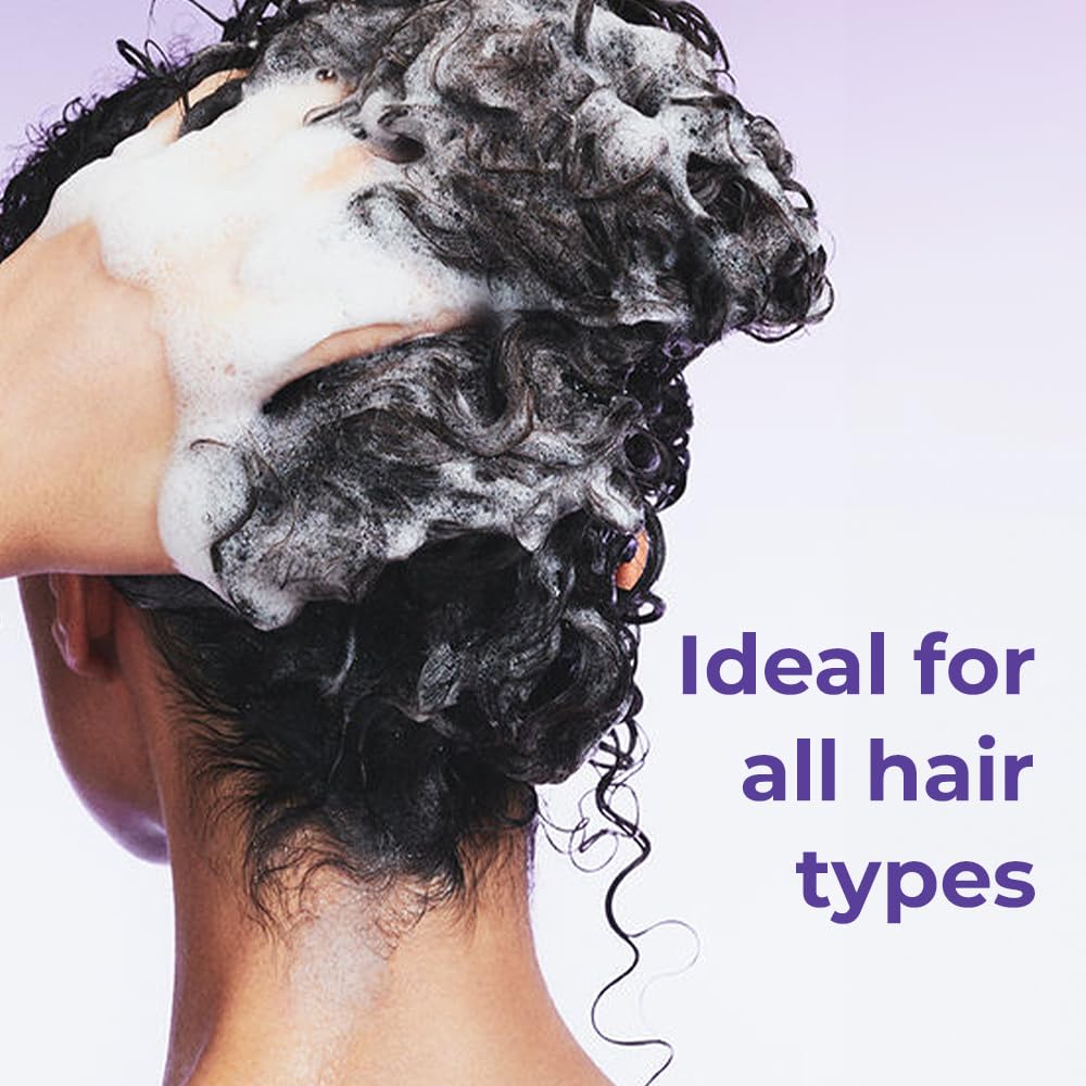 Naturali Anti Hairfall Shampoo | 3x Hair fall Control | With Rosemary, Biotin and Ginseng | No Sulfate No Paraben | Rosemary Shampoo for Hair Growth | 370 ml