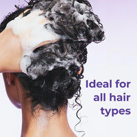 Naturali Anti Hairfall Shampoo | 3x Hair fall Control | With Rosemary, Biotin and Ginseng | No Sulfate No Paraben | Rosemary Shampoo for Hair Growth | 370 ml