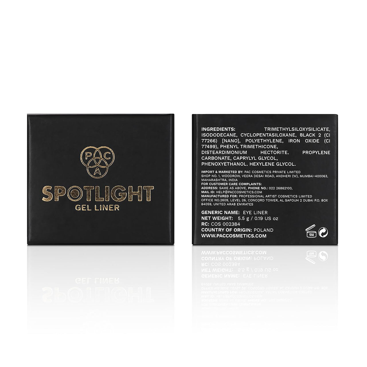 PAC Spotlight Gel Liner (Black)