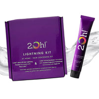 2.Oh! Italian- Clear Gloss DIY Kit | Semi Permanent Hair Gloss + Hair Bleach for Hair Color | High Shine Gloss | Smooth Silky Hair | Enriched with Argan Oil