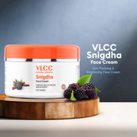 VLCC Snigdha Face Cream - 200g | Skin Purifying and Brightening | For Age Spots & Pigmentation | Youthful Glow & Smoothness | Nourishing & Softening | Vitamin C, Alpha Arbutin & Allantoin Cream