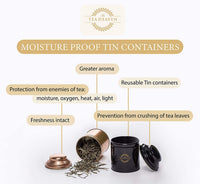 The Tea Heaven | Tea Gift - Rose Black Tea- Good for skin-100% Natural Ingredients- 50 Grams