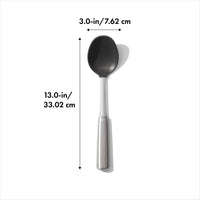 OXO Steel Silicone Cooking Spoon Steel Silicone Spoon