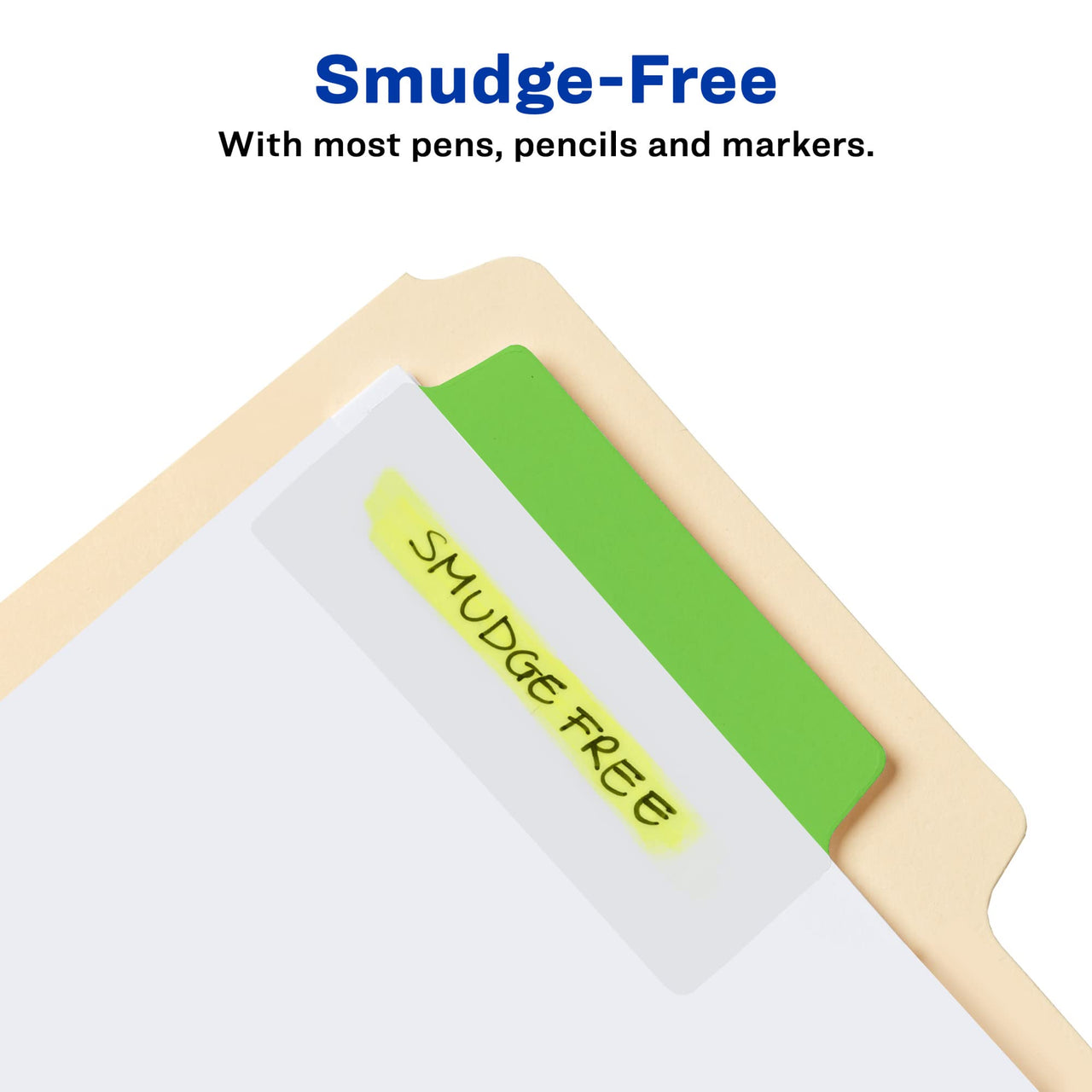 Avery Filing Ultra Tabs, 3" x 1.5", 2-Side Writable, Red/Blue/Green, 24 Repositionable File Tabs (74775) 1 pack Assorted