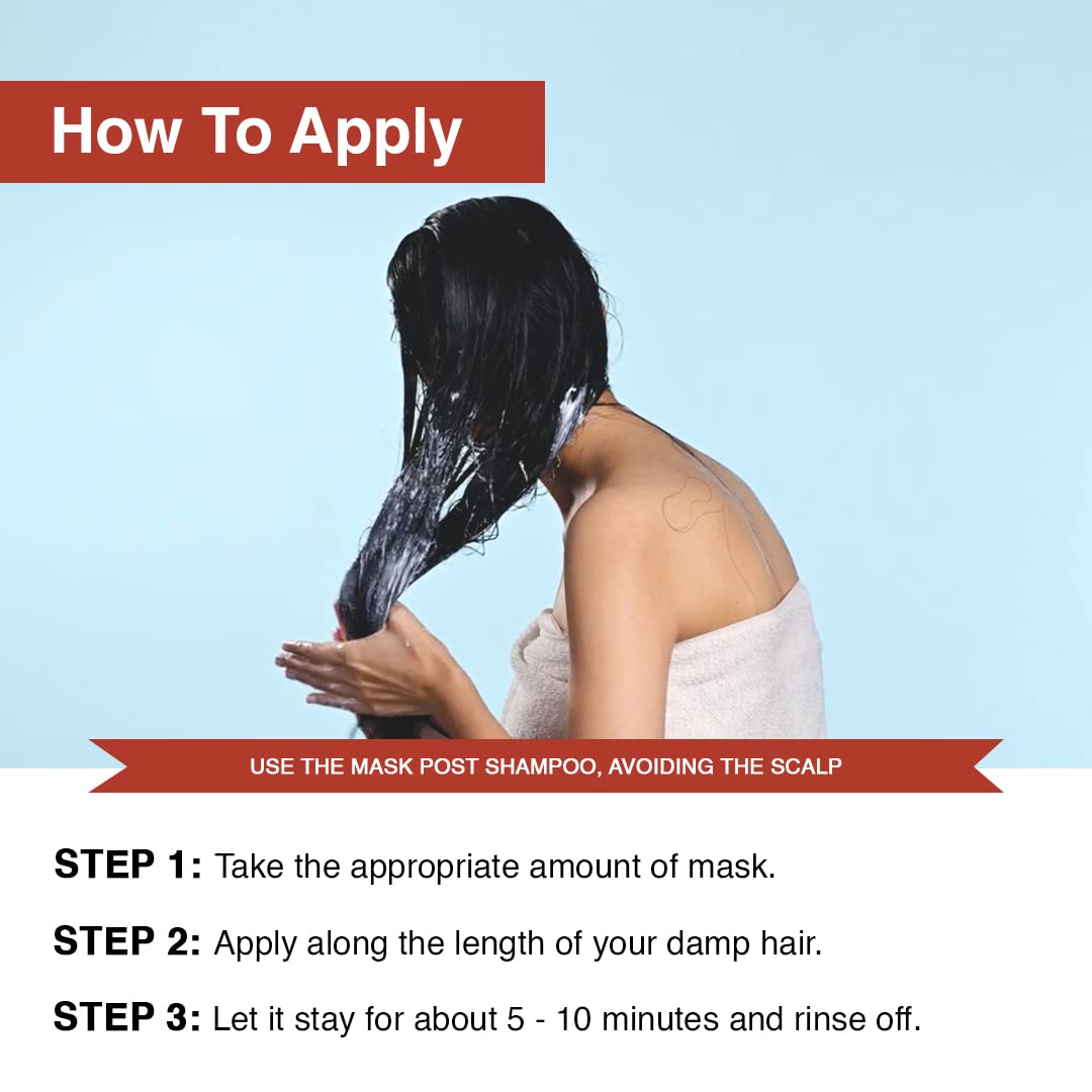 Bare Anatomy Colour Protect Hair Mask | Retains Colour Upto 8 Weeks | With Amino Acid Complex & Quinoa Protein for Coloured & Damaged Hair | For Dry & Frizzy Coloured Hair | For Women & Men | 250gm