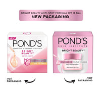 Pond's Bright Beauty Anti-Spot Serum Cream with Niacinamide and SPF 15 PA++, Fades Dark Spots and Reveals Bright Skin, 50g