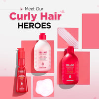 BBLUNT Curl Defining Leave-In Cream For Curly Hair, Leave-In Conditioner For Frizzy, Dry, Wavy Hair, Defines Curls and Gives Nourished Shiny Curly Hair, With Shine Tonic - 150 g