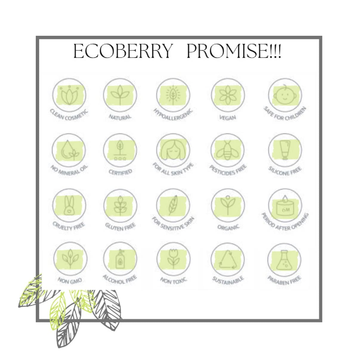 EcoBerry Activated Charcoal Teatree Face Wash | For Acne Prone, Oily Skin, Detoxifies Skin, Organic, Non Comedogenic, Paraben Free, Chemical Free, Cruelty Free, Mineral Oil Free, Preservative Free, Vegan