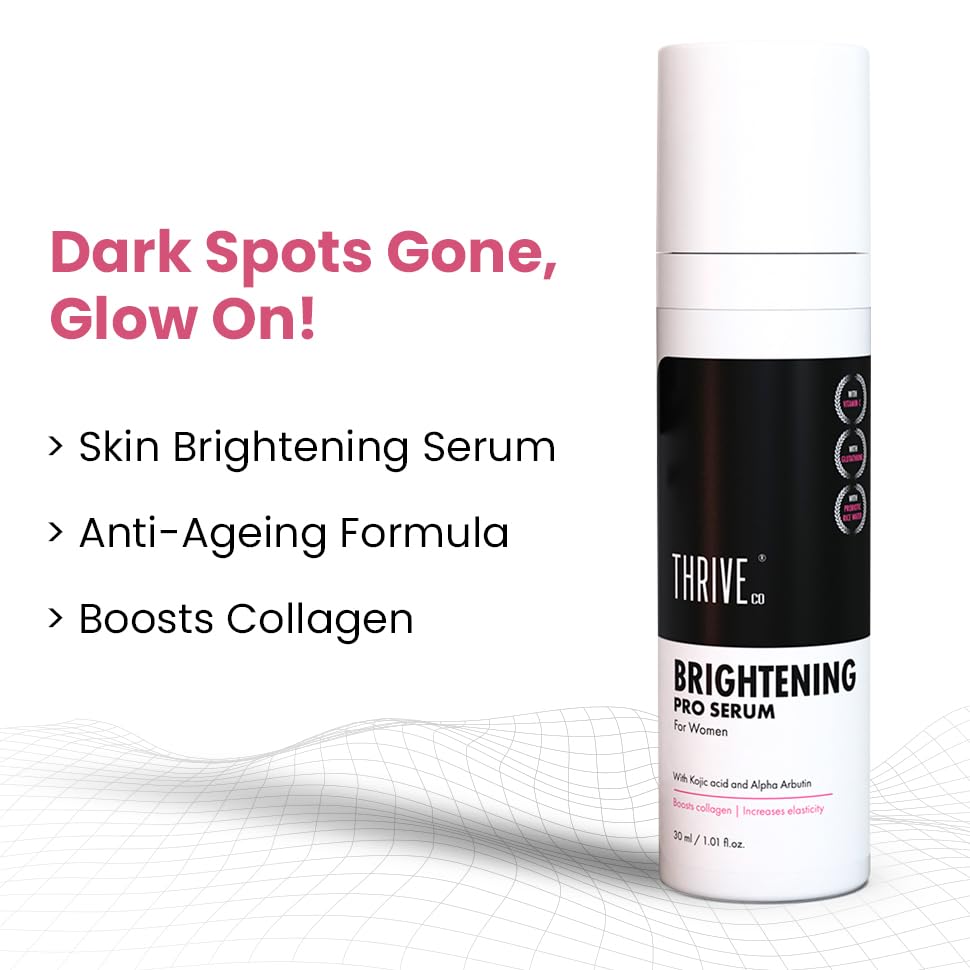 ThriveCo Brightening PRO Kit (Cleanser + Serum + Sunscreen) for Women