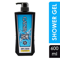 Gatsby Japan Refresh Body Shower Gel, Masculine, Blue, 600 ml