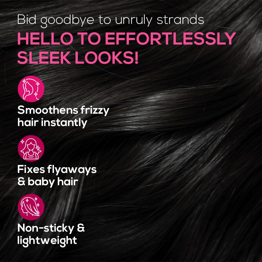 RENEE Frizz Free Hair Finishing Stick - Anti Frizz Hair Wax Stick Wand For Flyaway Hairs, Non-Sticky & Greasy Hair Fix Gel, Anti Flyaways & Baby Hair, Use As Hair Setting Spray, Biotin & Rosemary 15ml