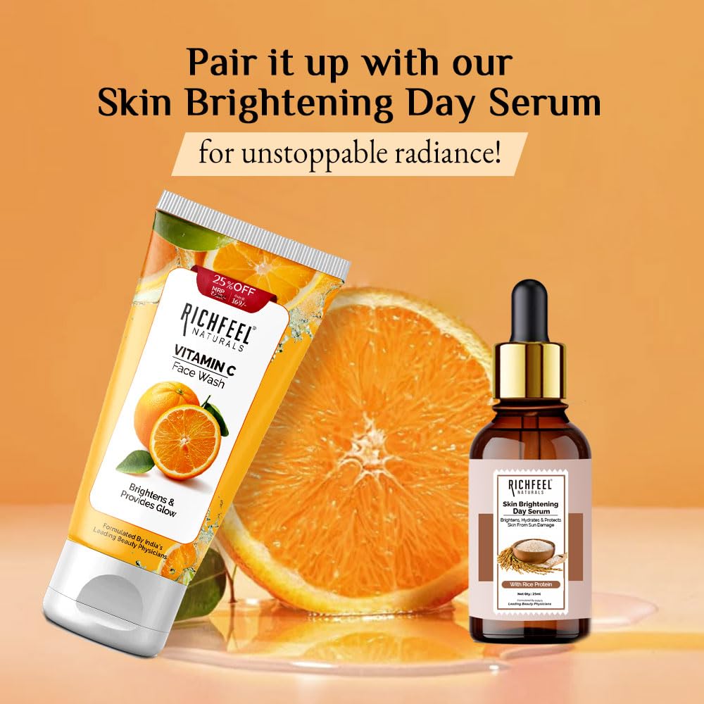 Richfeel Vitamin C Face Wash 100 Gms - 25% Off