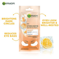 Garnier Skin Naturals, Eye Mask, Hydrating & Revitalising, Hydra Bomb Eye Serum Mask, 1 pc, 6g
