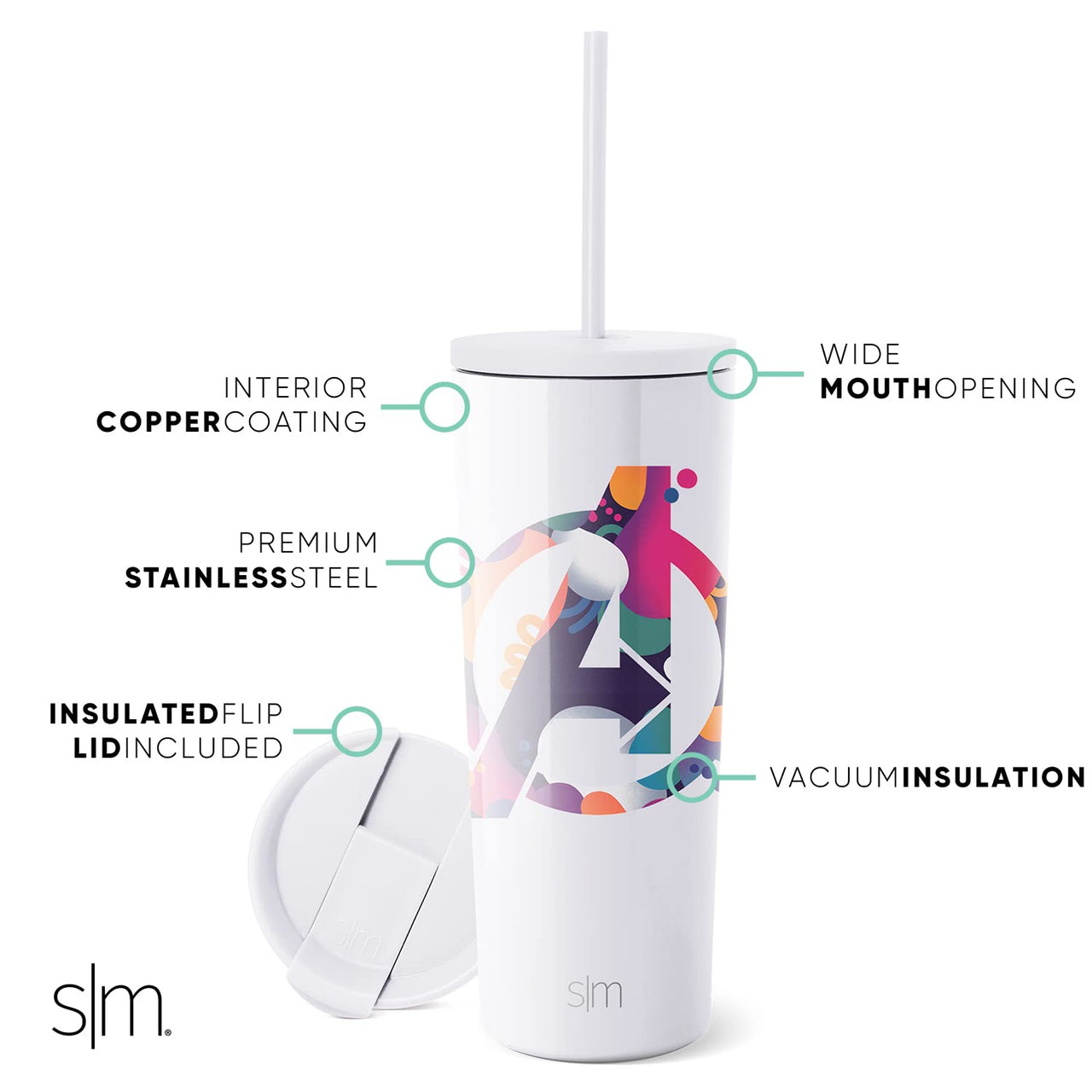 Simple Modern Marvel Avengers Insulated Tumbler Cup with Flip Lid and Straw Lid | Gifts for Women Men Reusable Stainless Steel Water Bottle Travel Mug | Classic Collection | 24oz Avengers Assemble 24oz Tumbler Marvel: Avengers Assemble