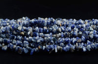 Natural Chip Stone Beads Lapis Lazuli 5-8mm About 400 Pieces Irregular Gemstones Healing Crystal Loose Rocks Bead Hole Drilled DIY for Bracelet Jewelry Making Crafting (5-8mm, Lapis Lazuli)