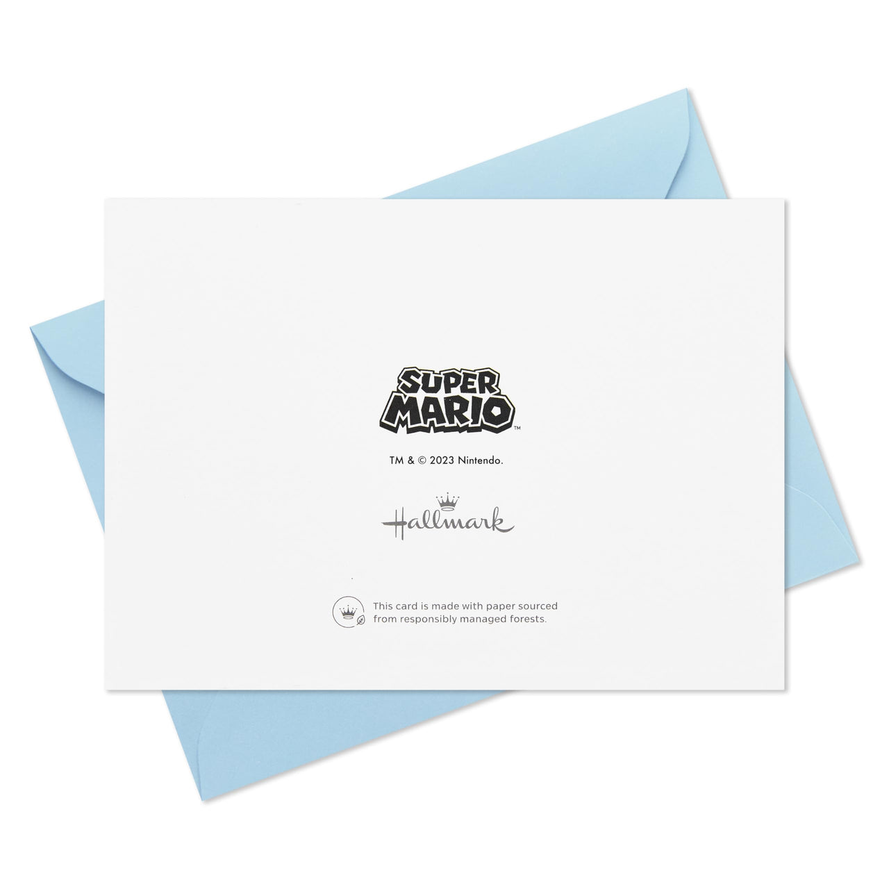Hallmark Nintendo Super Mario Bros. Card Assortment (12 Blank Cards with Envelopes) for Birthdays, Back to School, Any Occasion