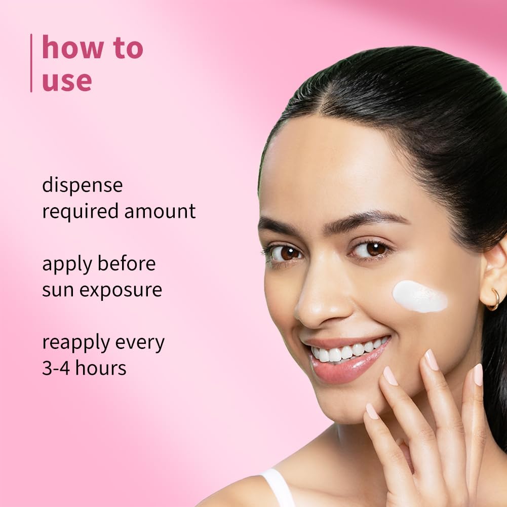 Plum Oat & Ceramide Complex100% Mineral Sunscreen | SPF 50 PA+++ | For Sensitive Skin | Strengthens Skin Barrier | Sun Protection From UVA/B Rays | Lightweight, Non-Oily | Men & Women | 50g