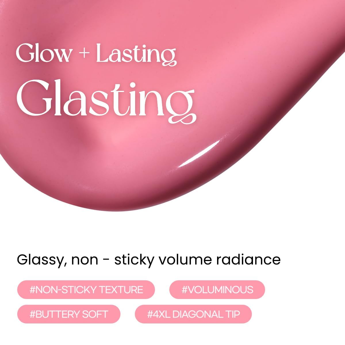 Peripera Ink Glasting Lip Gloss | Non-Sticky, High-Shine, 4XL Wand For Easy Application, Comfortable, Plumping, Fuller-Looking Lips, Moisturizing, Long-Lasting, Vegan (008 LOVE OF FATE)