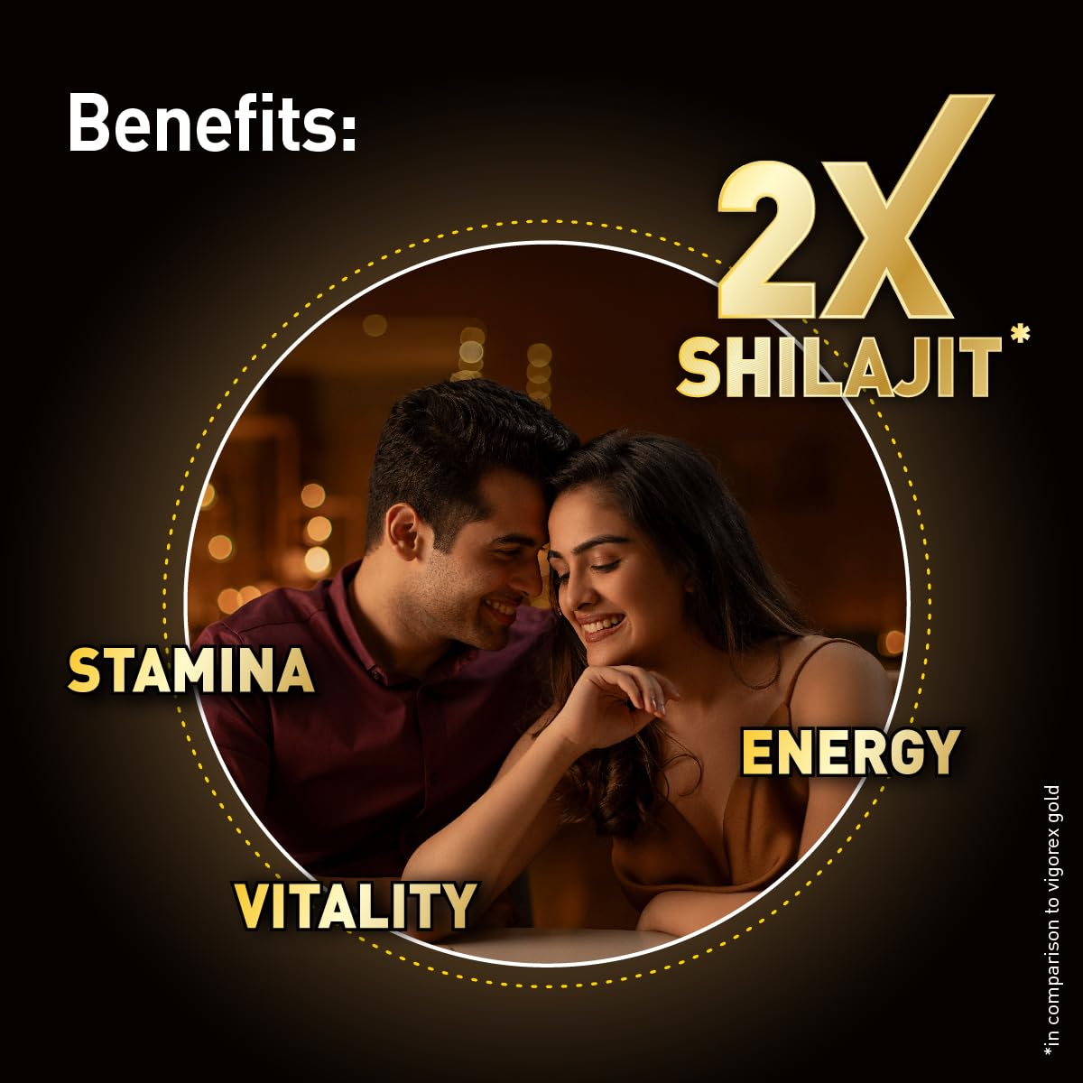 Zandu Vigorex Shilajit Gold - 12 Capsules