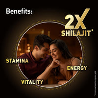 Zandu Vigorex Shilajit Gold - 12 Capsules