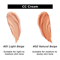Spawake CC Cream 01 Light Beige with SPF 32/PA++, for All Skin Types, 30g