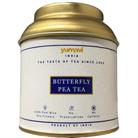 Yumavi Butterfly Pea Tea - 30 gm || No Harmful PET Jars or Plastic || Natural Blue Pea Antioxidant Tisane || Immunity Booster & Stress Reliever || Vegan, GMO and Gluten Free || No Caffeine Herbal Tea