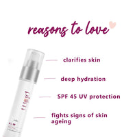 Plum Bright Years All Day Defence Cream SPF 45 PA+++| Sun Protection | For Ageing Skin | 100% Vegan, Cruelty Free | 50ml