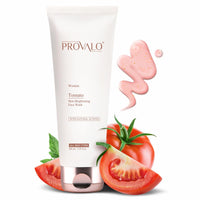 Provalo Tomato Natural Face Wash For Glowing - 100ML | Brightening And Radiant Skin | Face Wash For Women | For Oily, Acne Prone and Dry Skin