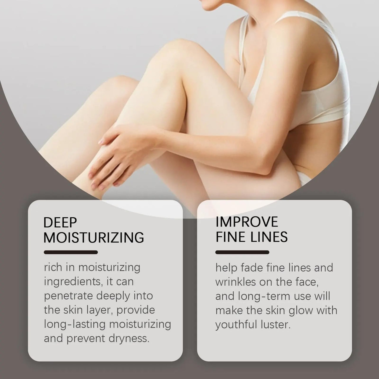 HOYGI Hydrating Face & Body Cream, 50g/1.76oz - with Hyaluronic Acid, Tea Tree Oil, Vitamin E & Honey - Nourishing, Anti-Wrinkle, for All Skin Types - Brightens Complexion, Cream for Face